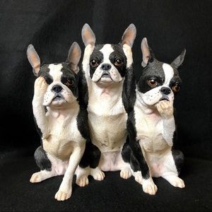 Boston Terrier Statue